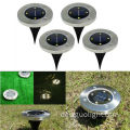 Gardenlicht 4 LED Solarbetriebene Rasenleuchten